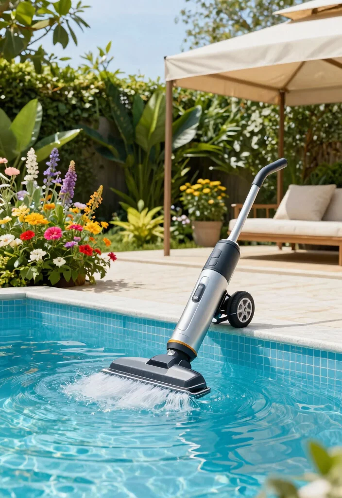 Top 10 Pool Vacuum Cleaners for Summer 2026 8. Poolvergnuegen 2 Wheel Suction Cleaner 0